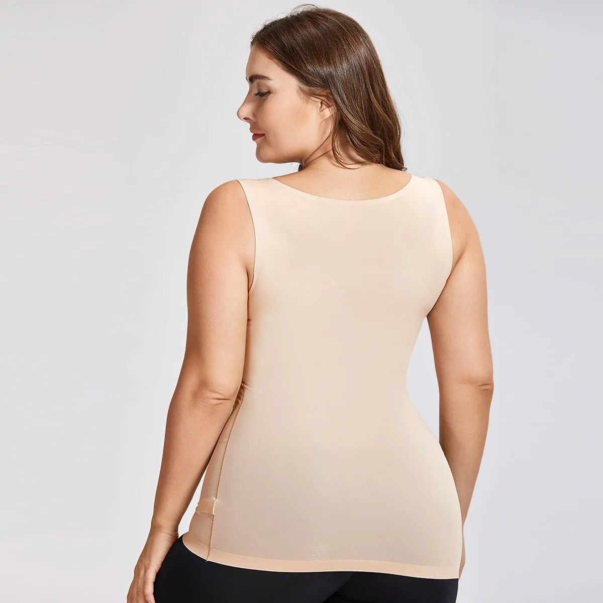 Seamless Body Shaping Tummy Control Nude Tank Top