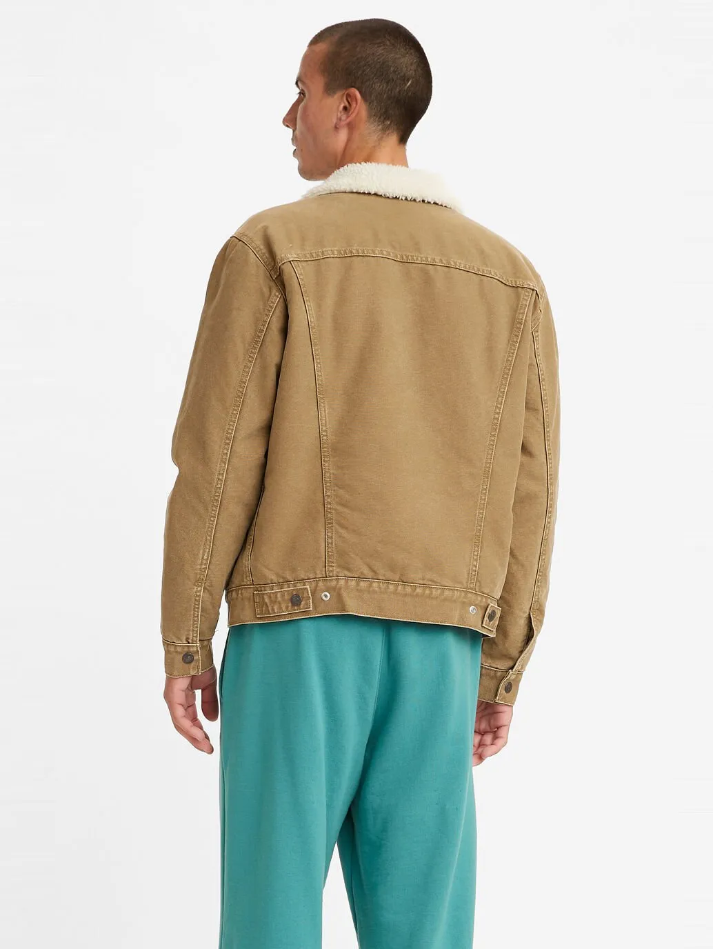 Sherpa Trucker Jacket - Cougar