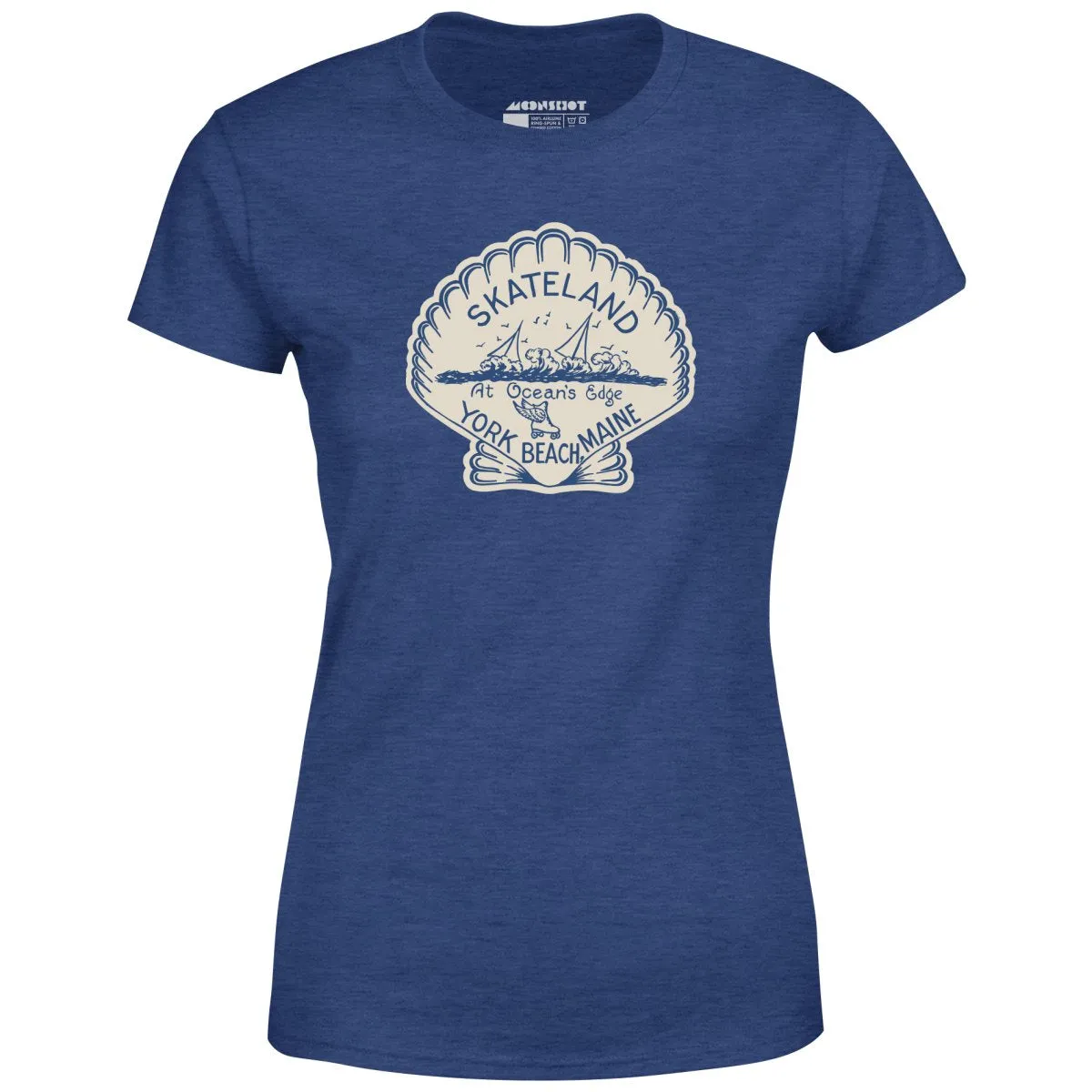 Skateland - York Beach, ME - Vintage Roller Rink - Women's T-Shirt