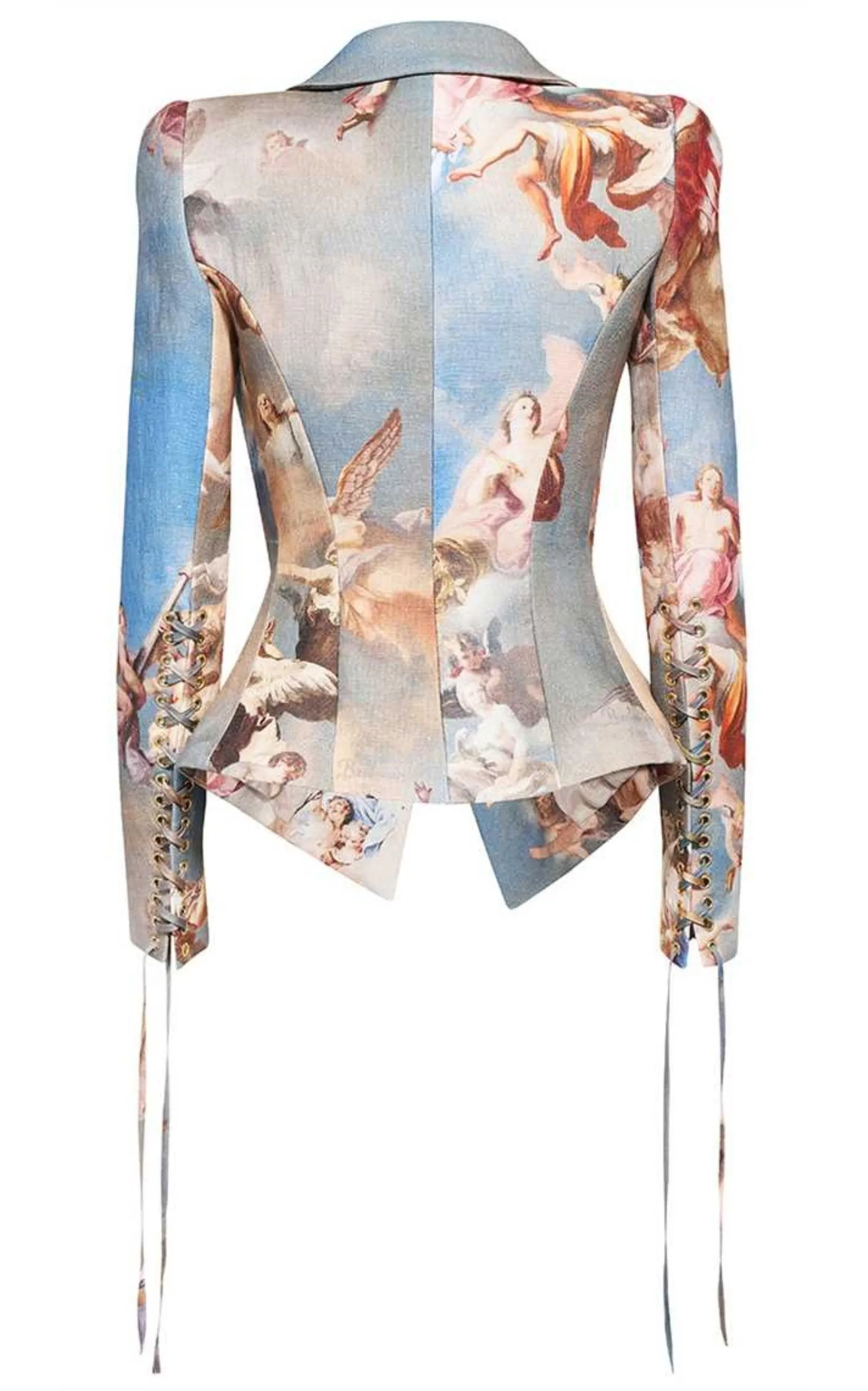 Sky Printed Canvas Jacket