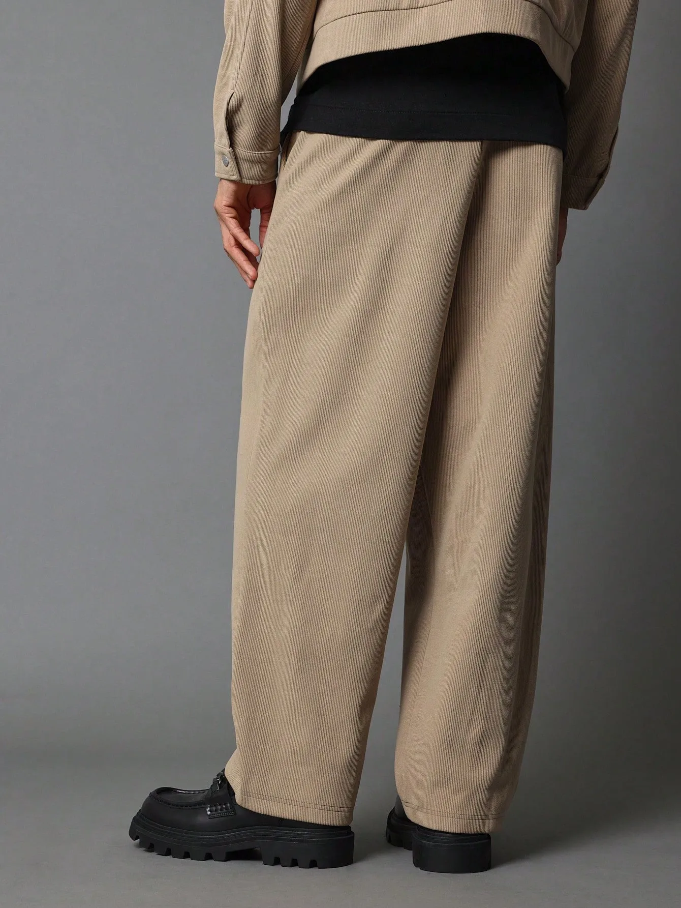 Straight Fit Corduroy Trouser