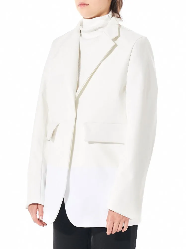 Structural Blazer (16FW-01 WHITE)