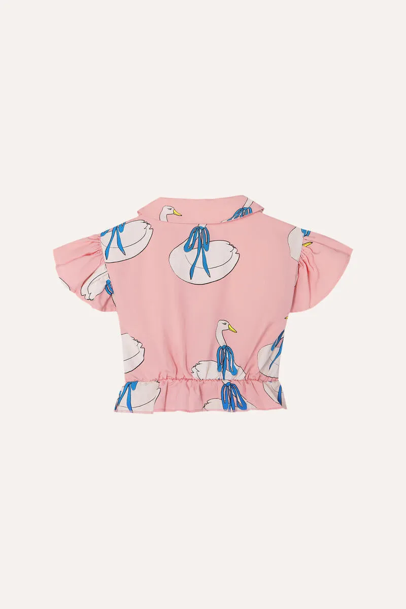 Swans Allover Blouse