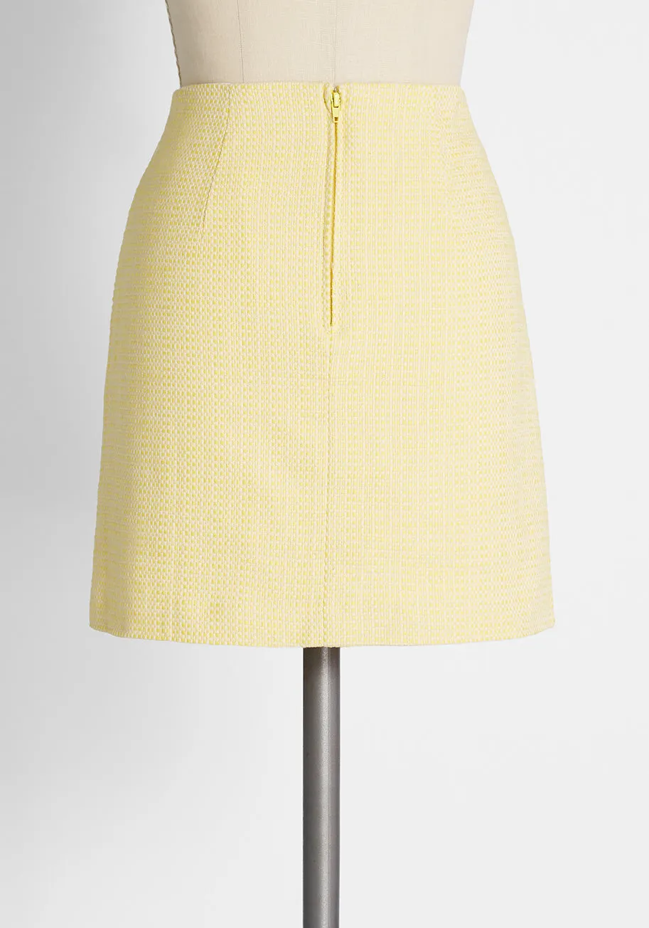 The Day is Calling Mini Skirt