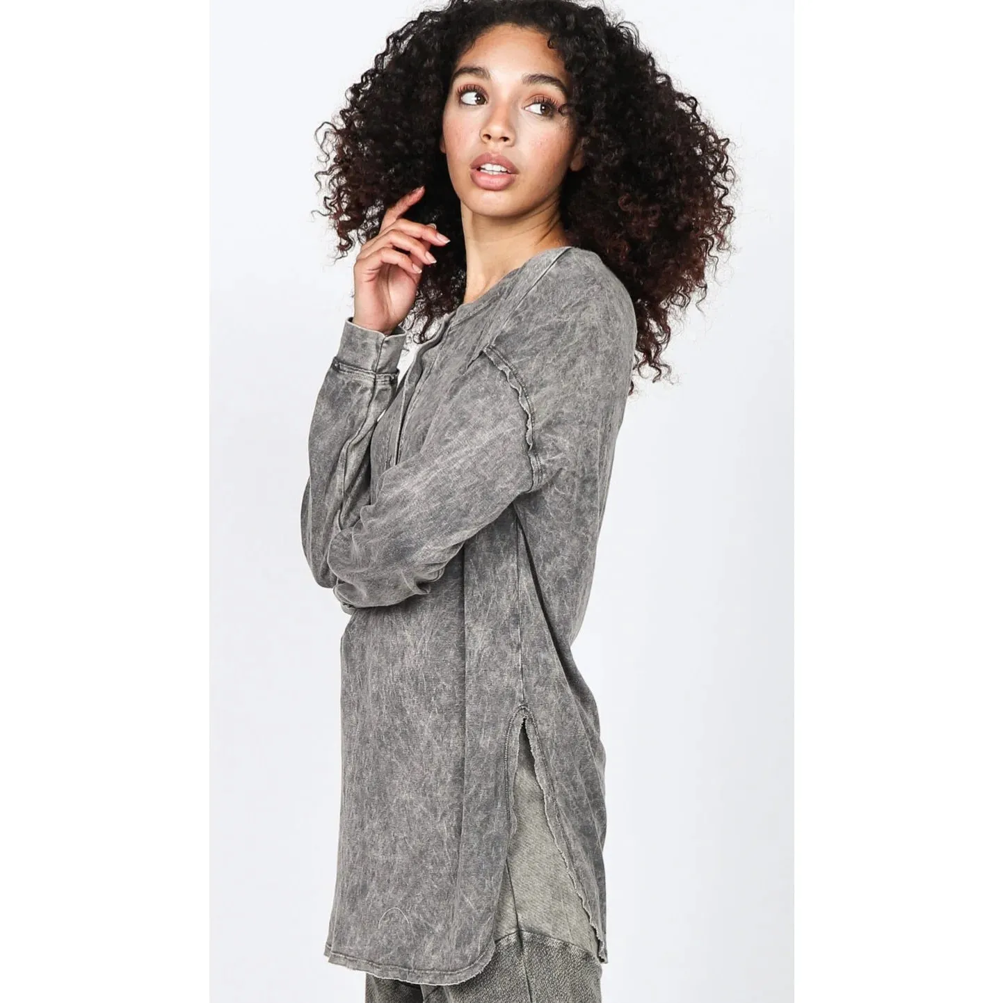 The Ultimate Lounge Tunic - Seal Grey