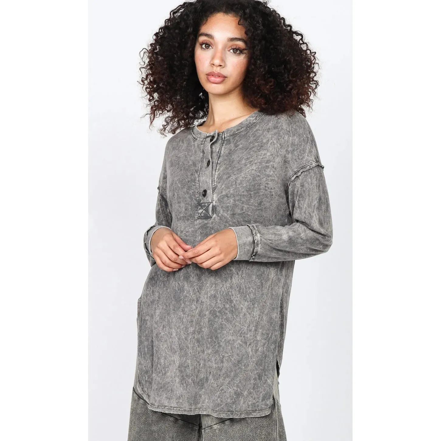 The Ultimate Lounge Tunic - Seal Grey