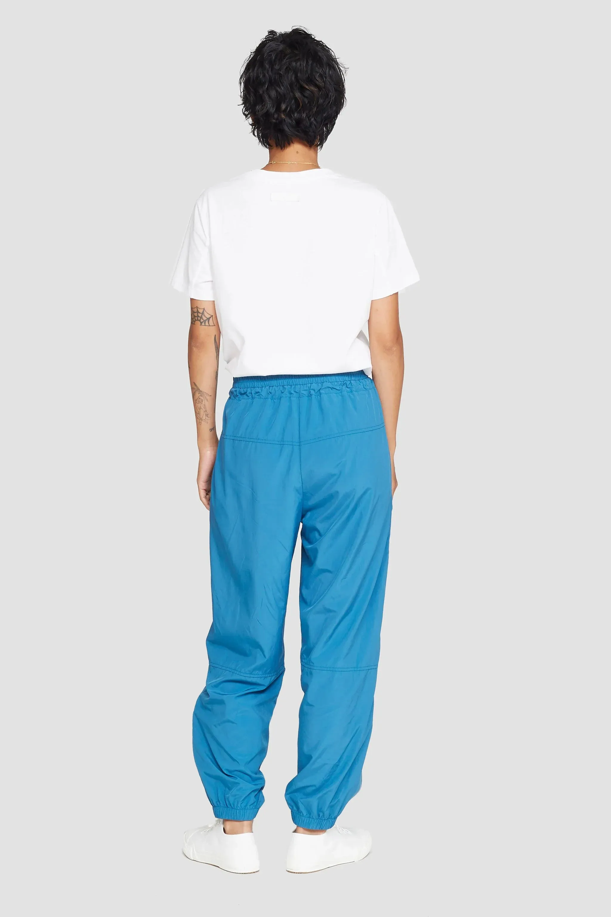 Track-Less Cropped Track Pants