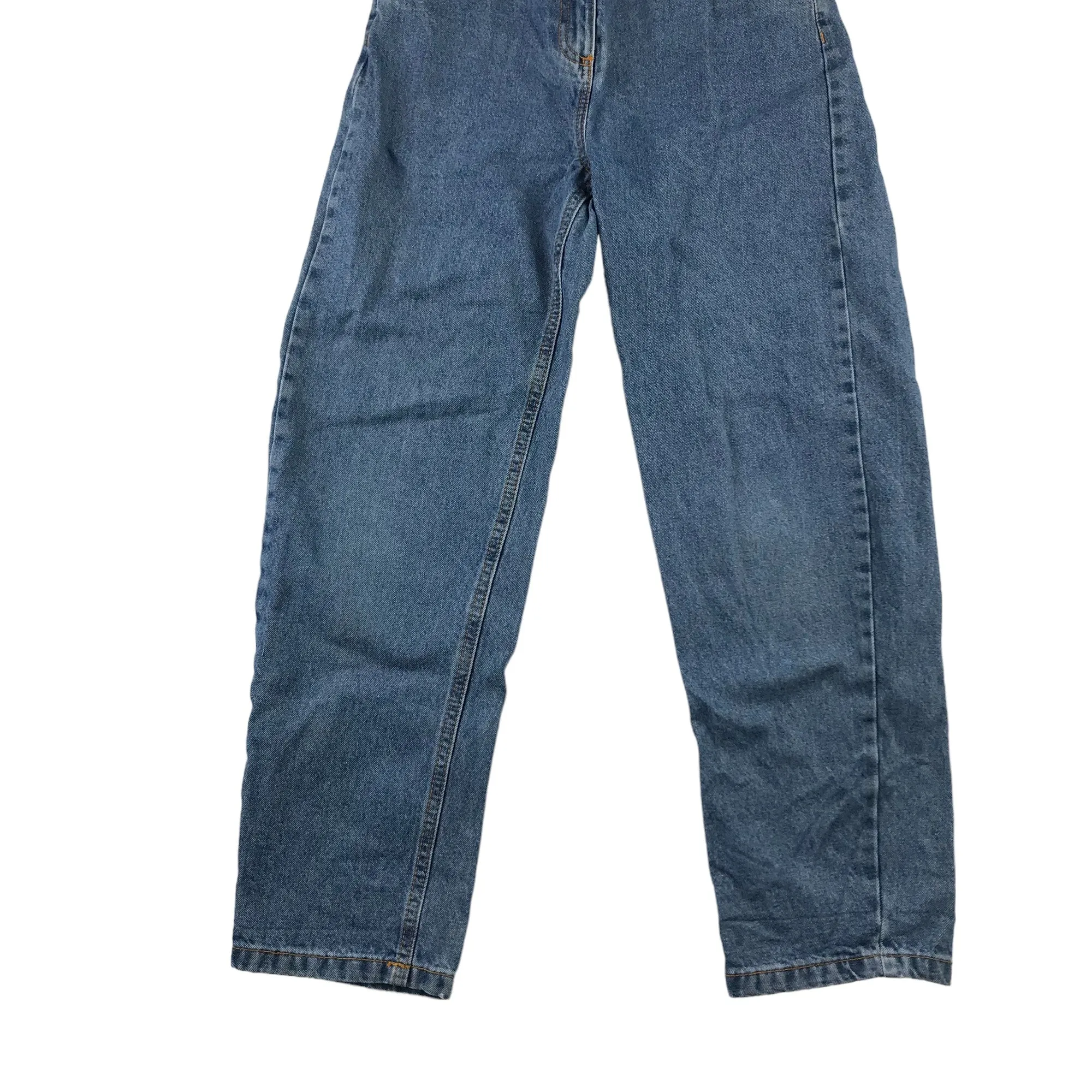 Tu jeans 11 years blue mom style high waist carrot leg cotton