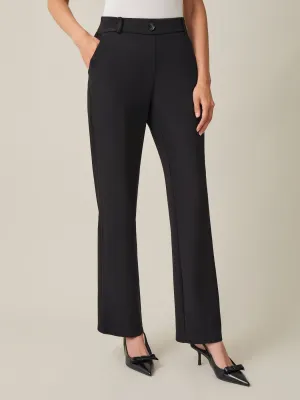 Unlined Pull-On Trousers, NYC Compression