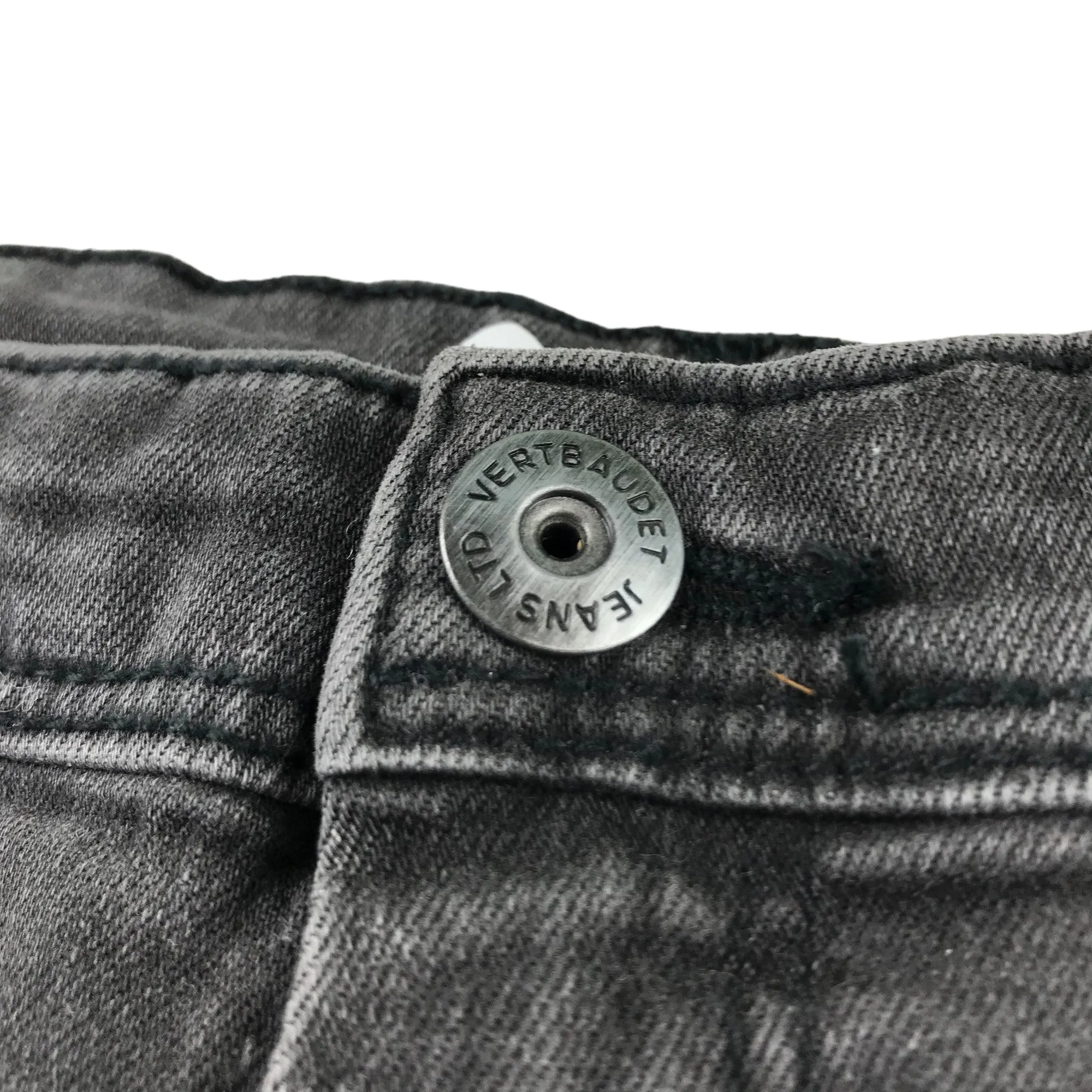 Vertbaudet jeans 12 years dark grey slim fit stretchy